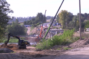 Мост в деревне Поречье в Рузском муниципальном округе откроют для движения в конце октября