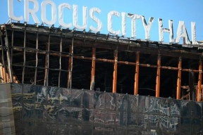 Внутри «Крокус Сити Холла» продолжается демонтаж после теракта