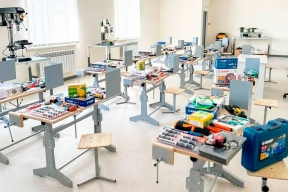 Казбек Коков: В школах КБР продолжается комплексная модернизация кабинетов ОБЖ и труда в рамках нацпроекта