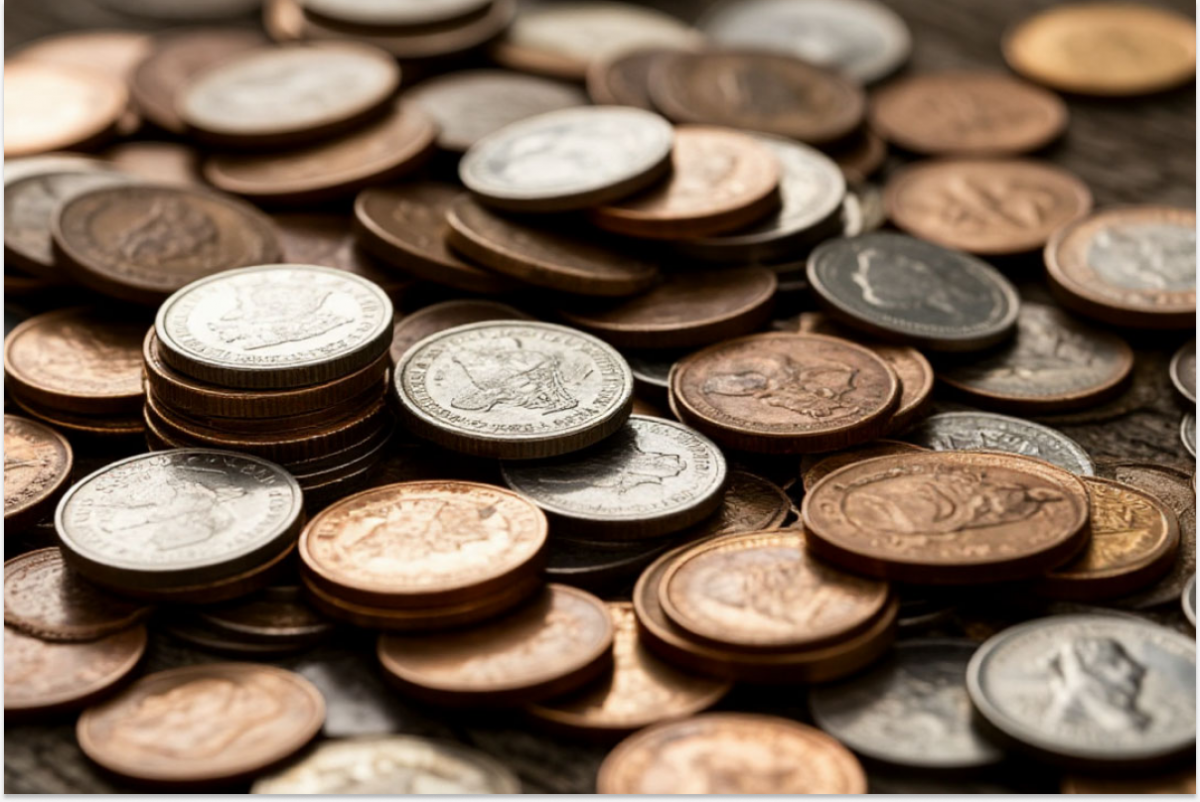 Красноярцы смогут обменять мелочь на купюры в рамках «Монетной недели»