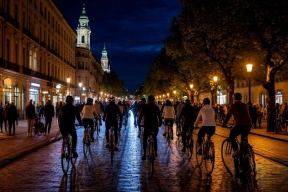 20 километров по вечерней Москве: открыта регистрация на летний велофестиваль