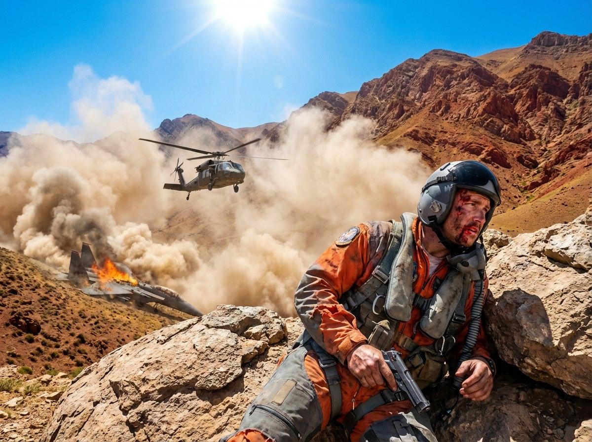 Секретная игра ЦРУ и $300 млн потерь. Раскрыты подробности операции по спасению экипажа F-15 в Иране