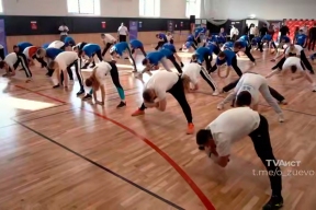 На обновленном стадионе «Торпедо» в Орехово-Зуевском городском округе в честь юбилея ГТО более 100 человек сдавали спортивные нормативы