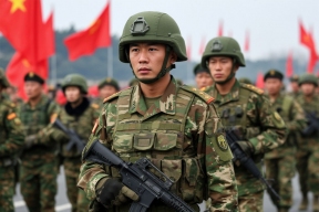 Китай проведет военные учения около Тайваня