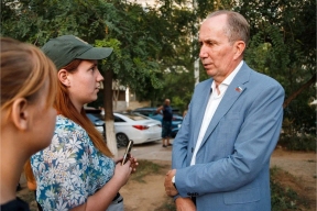 Спикер гордумы Астрахани Игорь Седов встретился с молодыми активистами Трусовского района