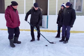 Сергей Надсадин проинспектировал работу коммунальных служб и состояние катков Южно-Сахалинска