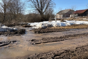 «Как можно так жить?»: грязь, ямы и отчаяние – хроники дороги в деревне Беликово