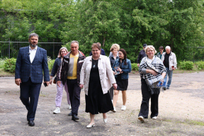 Глава Михаил Клинков осмотрел территории в избирательном округе №25 Дзержинска