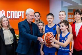 Sobyanin opened new two-storey sports complex in South Butovo