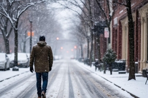 Две региональные трассы закрыли на Колыме из-за мощного циклона