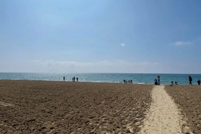 Эксперимент по отсыпке песка на тестовом участке в селе Витязево в Анапе масштабируют на других территориях