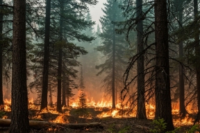 В Калининградской области зафиксирован пятикратный рост природных пожаров