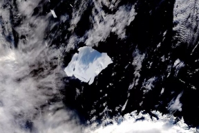 The world's largest iceberg has broken into pieces and shrunk to the size of St. Petersburg.